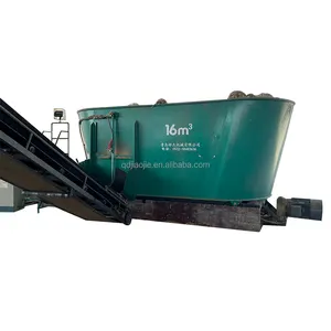 16 m3 5 Ton Large Twin Auger Stationary TMR Feed Mixer Machine For Cow Cattle Farm Equipment