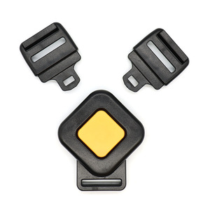 Hebilla de seguridad para bebé, cierre de tres puntos de 90x83x26mm para silla alta de cochecito de 0 a 12 meses - Product Image 3