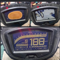 Yamaha Sniper 150 V2 Y15 V2 Exciter 2019 Motosiklet Gösterge Paneli Ekranı Motor Parçaları için Stokta Orijinal Küme LCD Ekran