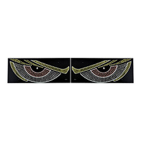 Autocollant pour vitres avant et arrière de camion, affichage LED acrylique dynamique « Oeil du Diable »