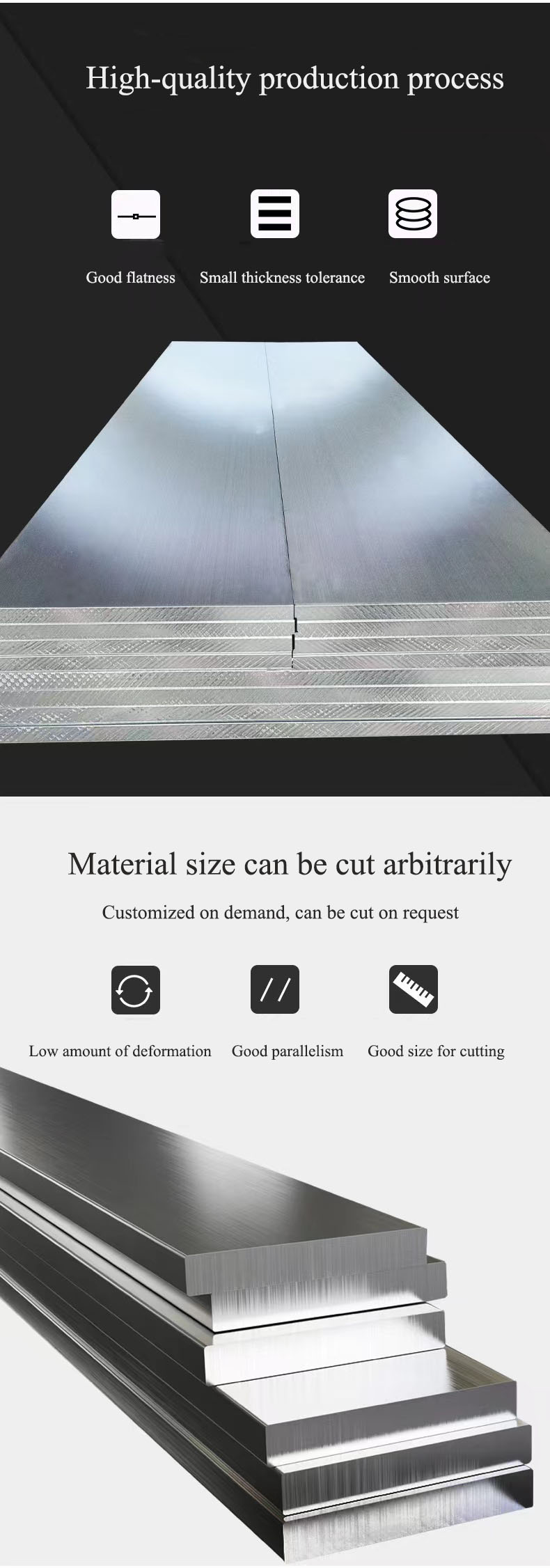Sheet Aluminum Plate Wholesale Price Aluminum Alloy 3mm 4mm 6mm Coated 10mm5083 H34 H111 H116 H321 Non-alloy LG111,LG110