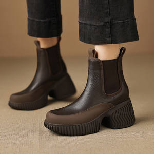 Zapatos de Vestir Formales y Casuales de Cuero Genuino para Hombre, Talla Grande, Transpirables y Resistentes al Desgaste, para Otoño y Bodas - Product Image 4