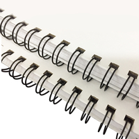 Weißes Notizbuch A5 mit Spiralbindung Hardcover-Notizbuch Blanko-Zeichenblock