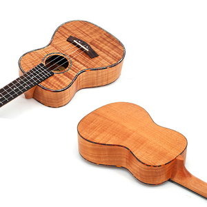 Paisen Hawaii 23 pulgadas instrumento Musical pequeña guitarra cuerpo sólido concierto comprar Ukulele de una sola pieza - Product Image 4