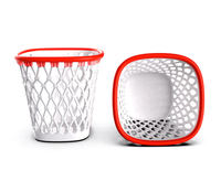 Organisateur de bureau en plastique écologique de haute qualité, design panier de basket, rangement de bureau, porte-stylos avec motif ajouré tendance