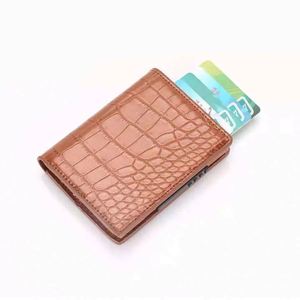 Free Sample 2024 multifunctional security <b>rfid</b> slim travel smart card holder leather <b>wallet</b> <b>for</b> <b>men</b> - Product Image 2