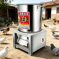 Nieuwe 220V Mini RVS Groente- en Fruitvermaler voor Pluimveevoer Multifunctionele Elektrische Molen