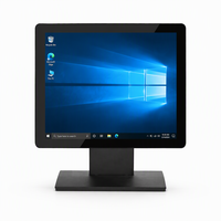 Écran tactile de 15 pouces, écran LED, écran tactile capacitif de 15 pouces, utilisé pour le système POS