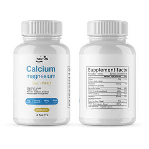 טבליות קולגן עם סידן, מגנזיום, אבץ וויטמין D3 באיכות גבוהה, תוסף תזונה לחיזוק העצם, OEM/ODM - Product Image 4