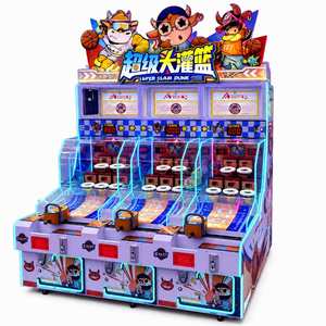 Coin Operated Super Slam Dunk Redemption Arcade Equipment Basketball Toss Game <b>Machine</b> for Indoor <b>Amusement</b> Park - Product Image 3