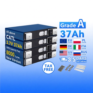 แบตเตอรี่ CATL แบบชาร์จได้ 3.7V ชนิดโซลิดสเตทปริซึม LiFePO4 แคโทด 8000 รอบการใช้งาน ความจุ 37Ah สำหรับระบบกักเก็บพลังงาน - Product Image 1