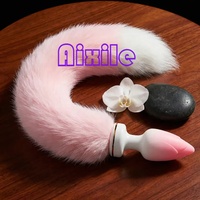 App-gesteuerter Vibrierender Analplug Fuchsschwanz-Vibrator Butt Plug Anales Rollenspiel Flirt-Sexspielzeug für Männer Frauen Paare Erwachsenenspiele