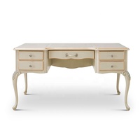 Bureau élégant de style français, bureau d'écriture