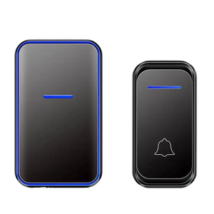Timbre Inalámbrico Inteligente Moderno de Acero Inoxidable, Resistente al Agua, con Certificado CE, Enchufe AC, IP44, para Apartamento - 1 Año de Garantía - Product Image 1