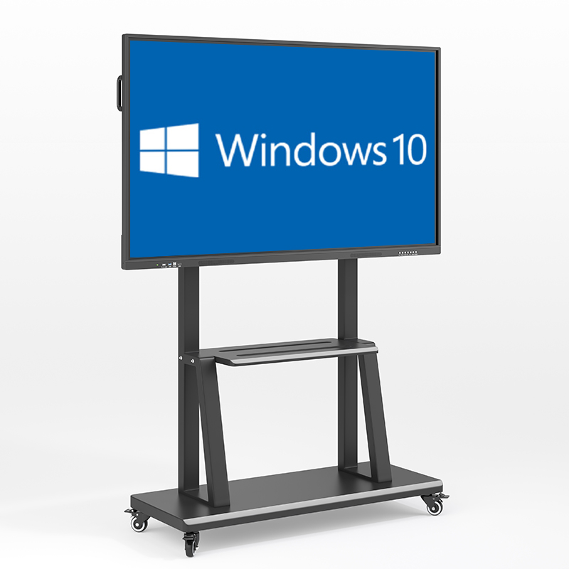 Новое поступление, антибликовый ЖК-экран 4K, 20 точек касания, сенсорная панель, настенное крепление, Интерактивная смарт-доска для школы