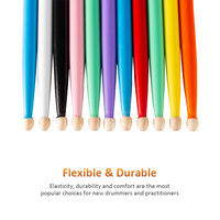 GB-CS-3YF Fabrik Solid Maple Wood Drumsticks 5A/7A Custom Logo für Percussion Instrumente & Zubehör