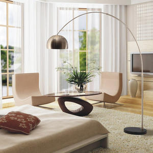 Moderne Decoratieve Home Office Antieke Staande Verlichting Marmer Base Arc Boog Vloerlamp - Product Image 6