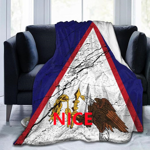 Coperta Personalizzata con Stampe ad Alta Definizione dei Motivi Locali della <span class=keywords><strong>Samoa</strong></span> Americana, Perfetta per Decorazione Camera da Letto e Souvenir di Viaggio - Product Image 1