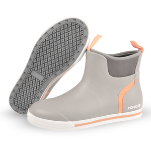 Bottes de Plage pour Hommes, Bottines de Pêche en Eau Salée, Bottes de Pluie Imperméables à Haute Adhérence, Chaussures Aquatiques Renforcées à Séchage Rapide - Product Image 2