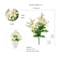 Bouquet de camélia à têtes multiples fait à la main fleurs artificielles à feuilles persistantes pour l'obtention du diplôme fête des mères Halloween saint valentin