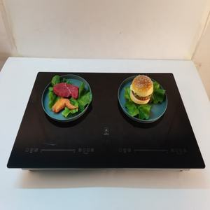 Plaque chauffante double avec induction et céramique, cuisinière à induction multifonctionnelle pour la maison - Product Image 2