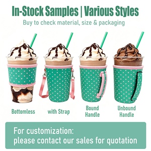 Portavasos Térmico Comercial de Neopreno Personalizado, Grande, para Café Verde y Jugos, Diseño Sanrio, para Llevar - Product Image 5