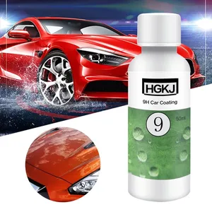 9H araba lehçe süper hidrofobik cam kaplama boya bakımı Anti-scratch otomatik detaylandırma Glasscoat araba sıvı seramik kaplama