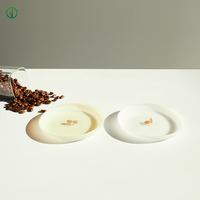 Farbige Borosilikatglas-Salatschale mit Kreativem Kaffeebohnen-Design, Spülmaschinenfest, Lebensmittelecht, Hitzebeständige Teller für Kekse