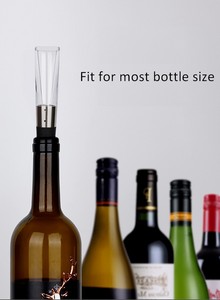 La nuova Idea regalo per il regalo di natale aeratore per vino in vetro e tappo versatore di aerazione portatile per forniture per feste - Product Image 6