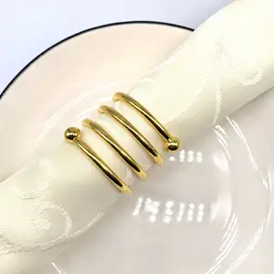 Stocked Feature Cheap Simple Style Napkin Rings For Wedding
