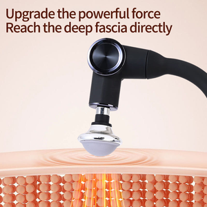 TAHATH Revolutionary Foldable Massage Gun <b>Extended</b> Handle U-Shape Design Brushless Motor Wireless Remote Control 4 Massage - Product Image 4