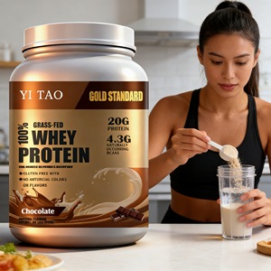 Protéine en poudre isolée instantanée de marque privée pour complément alimentaire, shake, musculation, fitness et nutrition - Product Image 5