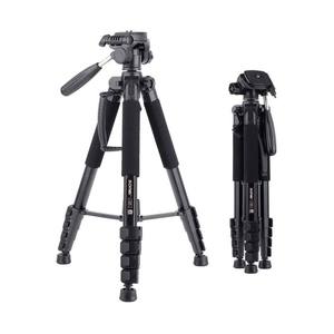 Trépied portable en alliage d'aluminium Zomei de 187 cm/73,6 pouces de hauteur pour <span class=keywords><strong>appareil</strong></span> <span class=keywords><strong>photo</strong></span> reflex numérique Canon Nikon, support de téléphone pour photographie panoramique à 360 degrés - Product Image 3