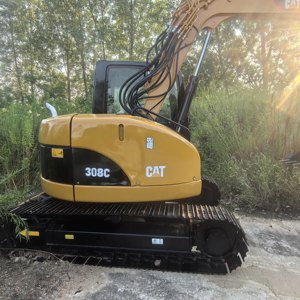 Miniexcavadora Usada Caterpillar CAT 308C de 6 Toneladas |   Excavadora Hidráulica Compacta con Brazo Giratorio para Venta al por Mayor, Maquinaria de Construcción - Product Image 5