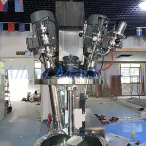 Toothpaste Making Machine Toothpaste Making Machine Vacuum Emulsifier Toothpaste Production Line Toothpaste Equipment Emulsion High Shear Homogenizer