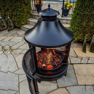 <span class=keywords><strong>Brasero</strong></span> moderne en acier pour granulés de bois, robuste et élégant, pour Noël 2026 - Product Image 4