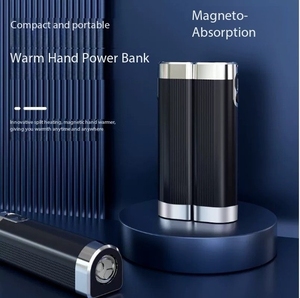 Nuevo Calentador de Manos Magnético Pequeño y Portátil, Banco de Energía, Linterna Potente y Dispositivo de Calefacción Compacto y Conveniente con Carga USB - Product Image 1
