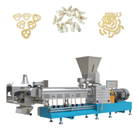 Machine industrielle automatique de fabrication de snacks soufflés, mélangeur-friteuse pour ligne de production de farine de maïs et de blé, certifiée CE ISO, en acier inoxydable