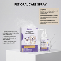 Spray buccal nettoyant dentaire pour chiens et chats – Soin haleine fraîche, éliminateur de mauvaise haleine