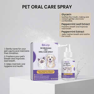 Spray Bucal para Limpieza Dental de Mascotas, Spray Oral para Perros y Gatos, Cuidado <span class=keywords><strong>del</strong></span> <span class=keywords><strong>Aliento</strong></span> Fresco, Limpieza de Dientes, Eliminador de <span class=keywords><strong>Mal</strong></span> <span class=keywords><strong>Aliento</strong></span> - Product Image 4