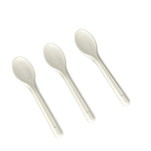 Sinh Thái Thân Thiện Phân Hủy Sinh Học Dùng Một Lần Ice Cream Nếm Món Tráng Miệng Mật Ong Giấy Bột Súp Thìa Số Lượng Lớn Bán Buôn Cho Walmart - Product Image 6