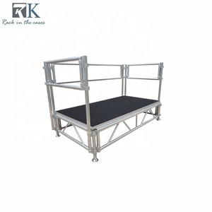 Outdoor Events 4X8 <b>Stage</b> <b>Platform</b> Concert Wooden Large Scale Portable Event <b>Stage</b> <b>Platform</b> - Product Image 1