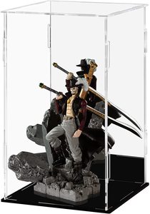 Acrylic Beanie Baby Display Case Clear Display Box with Mirror <strong>Assemble</strong> Countertop <strong>Cube</strong> for Collectibles, Action Figures - Product Image 6