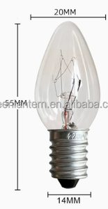 Ampoule <span class=keywords><strong>Edison</strong></span> T22 E14 15w 25w 40w, ampoule incandescente pour <span class=keywords><strong>réfrigérateur</strong></span> et four, ampoule en tungstène pour <span class=keywords><strong>réfrigérateur</strong></span> - Product Image 5