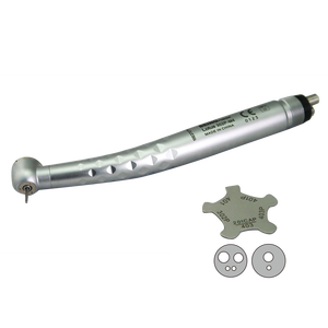 Pièce à main dentaire à <span class=keywords><strong>Triple</strong></span> pulvérisation, bouton poussoir, trombone d'air anti-réfraction, pièce à main à grande vitesse - Product Image 1