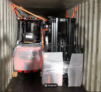 Chariot élévateur électrique compact RONGYU RY100 certifié CE ISO, capacité de charge 1T-5T, batterie lithium-ion, pneus pleins, déplaceur latéral hydraulique