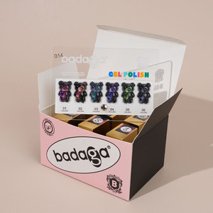 ยาทาเล็บเจล Badaga 6 สี แบบตาแมว 8 มล. เจลแม่เหล็กแบบแฟลช กึ่งถาวร ลอกออกได้ สำหรับร้านทำเล็บ - Product Image 6