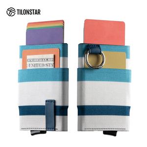 TILONSTAR TVC212-Étui en aluminium anti-vol, design élégant de poche à élasticité, avec porte-clés et anneau - Product Image 1