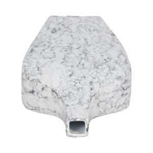 Vaso in Ceramica Scultoreo, Forma Affusolata Moderna, Pezzo Decorativo per Soggiorno - Product Image 6