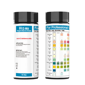 12 파라미터 소변 검사 스트립, 소변에 대한 핫 세일 소변 분석 테스트 스트립 - Product Image 1